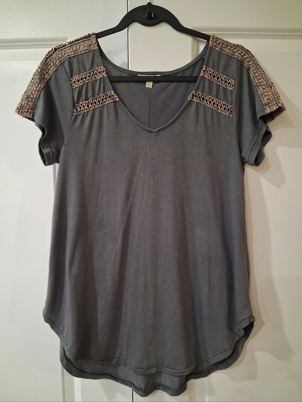 Kori America High Low Tunic Top Size S